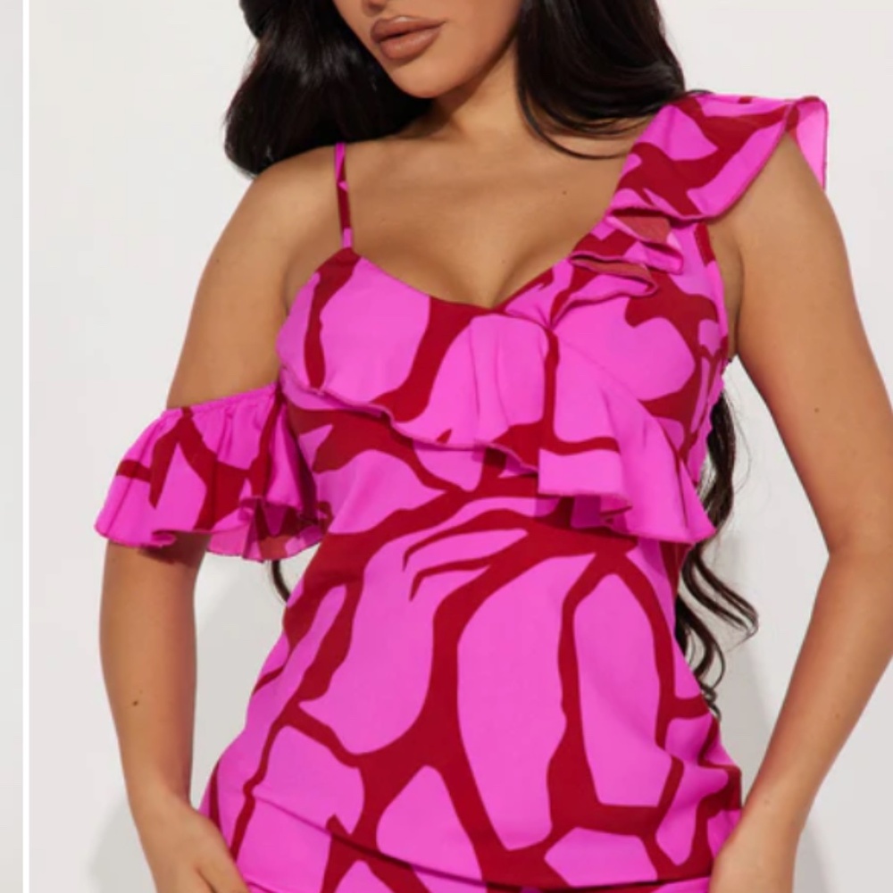 NWT Coquette Euphoria One Shoulder Dress by Skylar Rose
